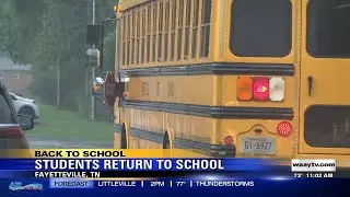 First day at Fayetteville High School