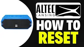 How To Reset Altec Lansing Speaker