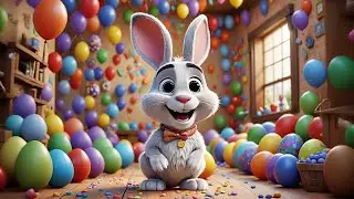 Easter Bunny Paints the Eggs | Fun Easter Song for Kids | Nursery Rhymes and Baby Songs