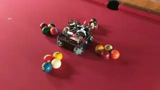 Robot pool table test 1