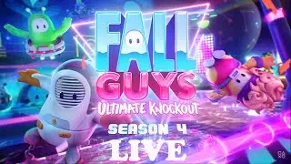 Fall Guys 4041 🤖 Season 4 🤖 LIVE! #PS4