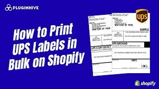 Effortlessly Print UPS Shipping Labels in Bulk on Shopify