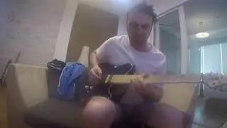 Waiting on an Alibi - Scott Gorham/Gary Moore - Guitar solo cover