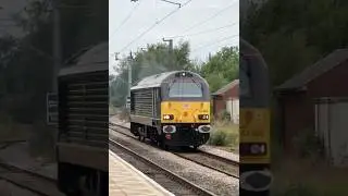 DB Cargo's Royal Class 67 - Speeds Through Northallerton Station With A Late Ilkley Tone #class67