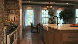 Faux Wood Beams | Rock the Block | Kitchen Renovation