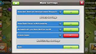 Turning On Secret Screen Vibration Effects Clash Of Clans