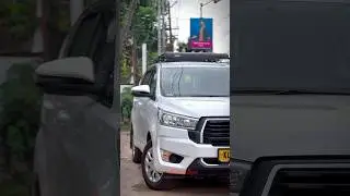 Toyota innova crysta roof carrier installed