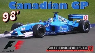 Automobilista 2 -  New Updated F1 1998 skins! 100% Race Canadian GP #F1 #canadiangp