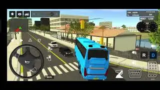 Euro Bus Driving Game PublicTransportation 2024 Indonesia BusSimulator Android Gameplay #86