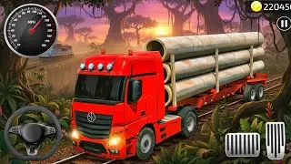Real Truck Driving Simulator 3D : Cargo Delivery Trailer Truck - Indonesia Gameplay 