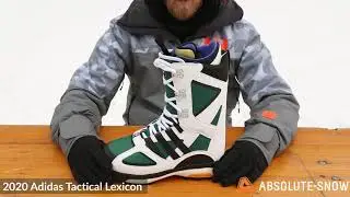 2019 / 2020 | Adidas Tactical Lexicon Snowboard Boots | Video Review