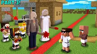 Granny and Grandpa Split the Village into Half.. #part3  Baby's are in danger ⚠️ JF Playz 75
