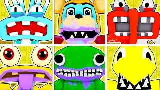 ROBLOX *NEW* ESCAPE BACKROOMS MORPHS! (ALL NEW MORPHS UNLOCKED!)