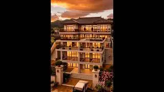 Italian Simplicity Meets Modern Luxury 5-Floor Home Design with Warm, Graceful Charm