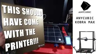 Should have been stock! AnyCubic Kobra Max Spring Steel Replacement Bed