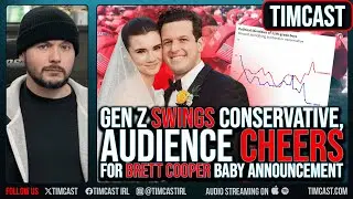 Gen Z SWINGS Conservative, Audience CHEERS For Brett Cooper Baby Announcement