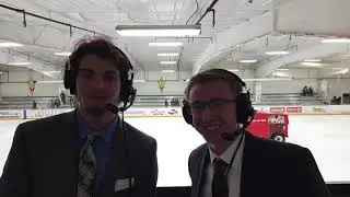 Colin Romaglia- First Broadcast (ASU Vs. UNO Men's Ice Hockey)