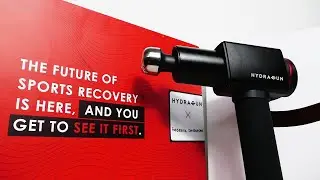 Hydragun Percussive Massage Gun Review Preview with Next Gen Aesthetics