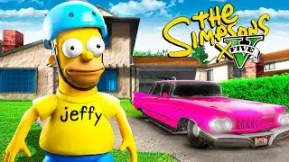 Jeffy wciela się w HOMERA SIMPSONA w GTA 5!