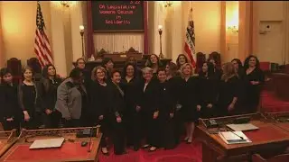 &lsquo;Time&rsquo;s Up&rsquo; At State Capitol: Female Lawmakers Wear Black