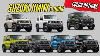 2025 Suzuki Jimny 3-Door (AU-Spec) - All Color Options Explained | AUTOBICS