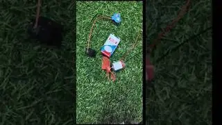 Vacuum cleaner using plastic bottle!✨️🪩 | Activity for school | #diy #project #projectwork #plastic