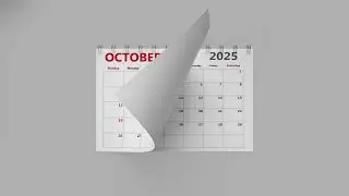 2025 calendar animation background | No Copyright Stock Video Background