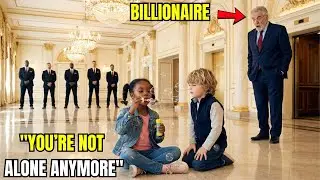Black Maid’s Daughter Calmed a Boy with Bubbles— Unaware His Billionaire Dad Was Watching