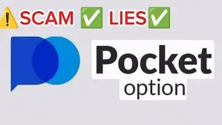 POCKET OPTION SCAM !!                                          YOUR FASTEST WAY TO BE POOR