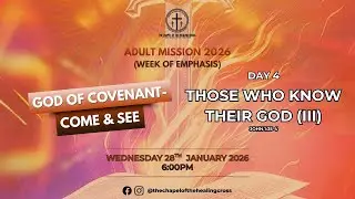 ADULT MISSION 2026 (WEEK OF EMPHASIS) SESSION 5