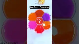 Strange color recipes/Surprising color recipes /Guess the mixed color #colormixing #satisfying #asmr