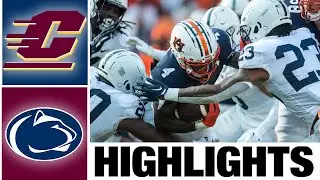 Central Michigan vs #14 Penn State Highlights | College Football Week 4 | 2022 College Football