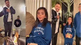 سنابات لطيفه تركي | اول جمعه لهم في بيت امهم بعد الحادث 🏡🥺♥️