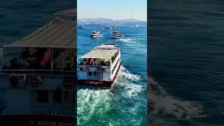 Istanbul, Alive and Moving #travel #turkey #river
