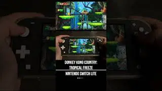 Donkey Kong Country: Tropical Freeze Nintendo Switch Lite Gameplay #2