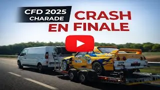 CRASH EN FINALE DU CFD 2025 | Championnat de France de Drift