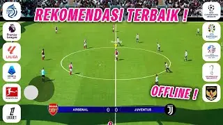 WAJIB COBA ! Game BOLA OFFLINE Ringan Terbaik Android 2025 | Ada Liga Eropa & Liga Indo Terbaru 2025