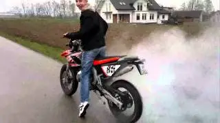 Derbi senda ft. Kawasaki 360 burnout