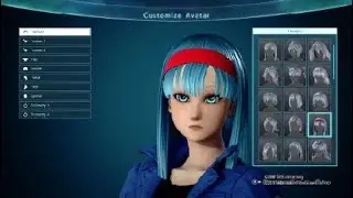 JUMP FORCE bulla hair style