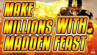 HOW TO MAKE COINS WITH THE MADDEN FEAST PROMO!-Madden Overdrive