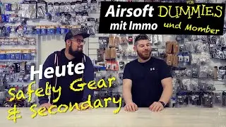 Airsoft for Dummies | Safety Gear & Secondary