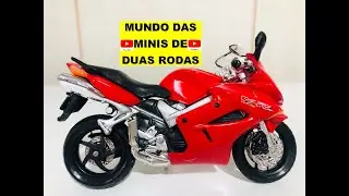 Miniatura moto Honda VRF - escala 1:18 Maisto.