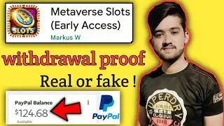 Metaverse Slots app withdrawal proof // Metaverse Slots app real or fake // Metaverse Slots app ?
