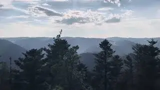 Aussicht vom Rappenfelsen bei Triberg im Schwarzwald