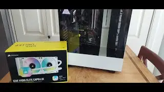 Installing Corsair H100I Water Cooler