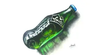 Realistic sprite bottle painting in 8 hours