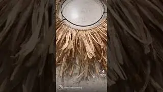 DIY Boho Raffia Wreath