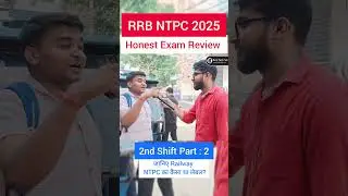 RRB NTPC 2025 Exam Review Today🔥Did your mind spin while reasoning?😱