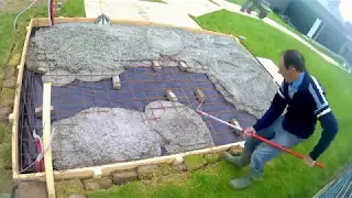 Beton tuinhuis