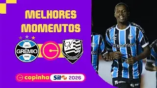 GRÊMIO X  VOTUPORANGUENSE | MELHORES MOMENTOS | COPINHA SIL 2026